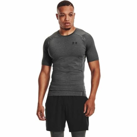 Camiseta Deportiva de Manga Corta Under Armour Gris