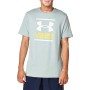 Camiseta de Manga Corta Hombre Under Armour Gris S