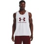 Camiseta de Tirantes Under Armour Blanco XL