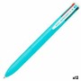 Bolígrafo Pilot Supergrip G4 Azul claro Bola 0,4 mm 12 Unidades