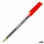 Crayon Staedtler Stick 430 Rouge 50 Unités