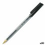 Bolígrafo Staedtler Stick 430 Negro 50 Unidades