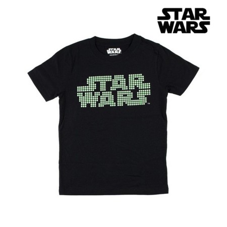 T shirt à manches courtes Enfant Star Wars Noire