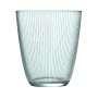 Vaso Luminarc Concepto Stripy Verde Vidrio (310 ml) (6 Unidades)
