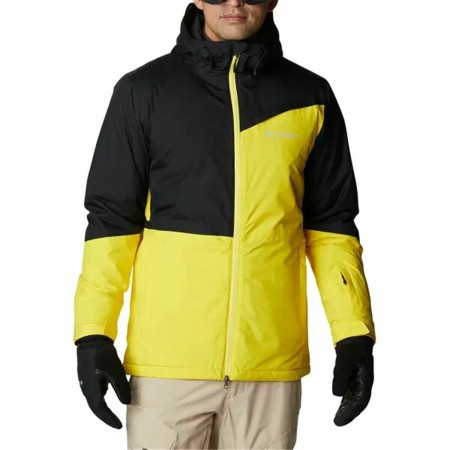 Chaqueta Deportiva para Hombre Columbia Iceberg Point Azul Amarillo