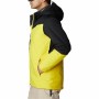 Veste de Sport pour Homme Columbia Iceberg Point Bleu Jaune