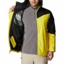 Chaqueta Deportiva para Hombre Columbia Iceberg Point Azul Amarillo