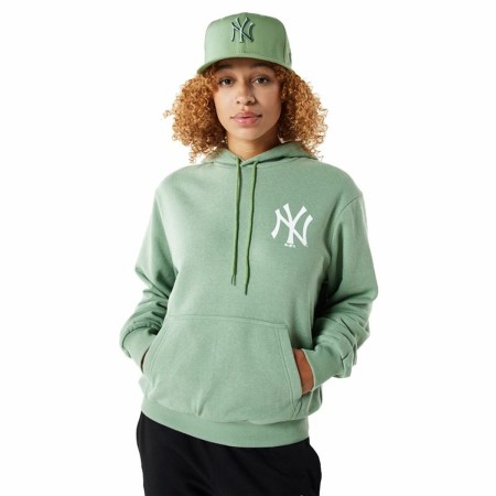 Sudadera con Capucha Unisex New Era MLB New York Verde Claro