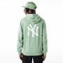 Sudadera con Capucha Unisex New Era MLB New York Verde Claro