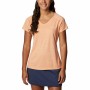 Camiseta de Manga Corta Mujer Columbia Zero Rules™ Naranja