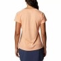 Camiseta de Manga Corta Mujer Columbia Zero Rules™ Naranja