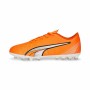 Chaussures de foot pour Enfants Puma Ultra Play Mg Orange Homme