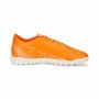 Chaussures de Football pour Adultes Puma Ultra Play TT Orange Unisexe