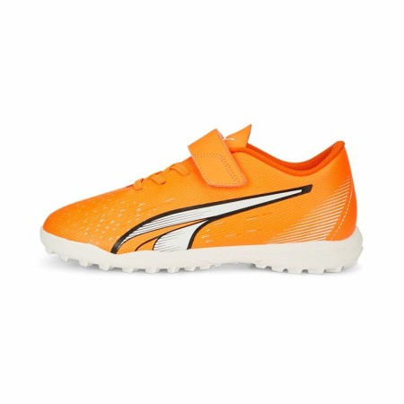 Botas de Fútbol para Niños Puma Ultra Play Tt V Naranja Hombre