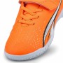 Botas de Fútbol para Niños Puma Ultra Play It V Naranja Hombre