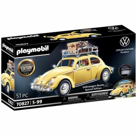 Playset Playmobil 70827 Volkswagen Beetle Jaune