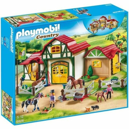 Playset Playmobil 6926 Pony Country Granja