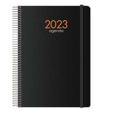 Agenda DOHE SYNCRO 2023 Noir (15 x 21 cm)