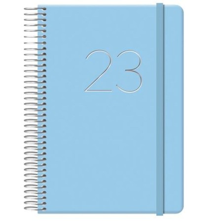 Agenda DOHE GLOSS 2023 Azul cielo (12,5 x 18 cm)