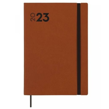 Agenda Finocam Dynamic Mara Y1 2023 Marron (16,5 x 24 cm)