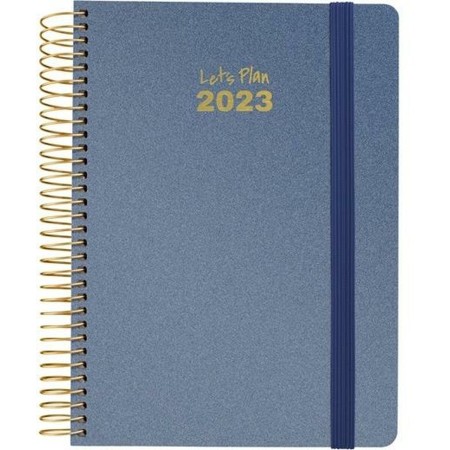 Agenda Grafoplas METALIC 2023 Azul