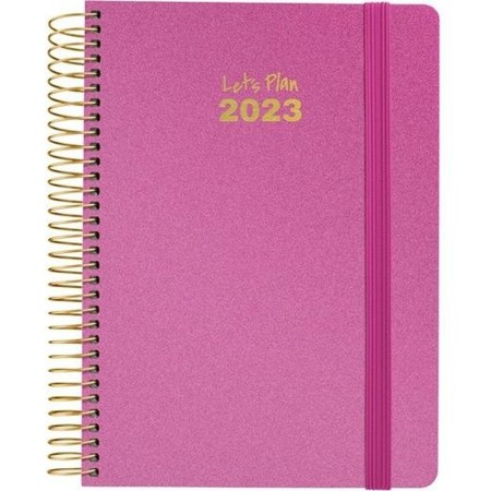 Agenda Grafoplas METALIC 2023 Fucsia