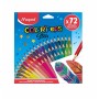 Crayons de couleur Maped Color'Peps Star Multicouleur 72 Pièces