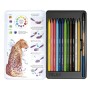 crayons de couleurs pour aquarelle Milan 12 Pièces Multicouleur