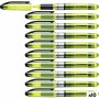 Marqueur fluorescent Stabilo Navigator Jaune (10)