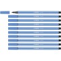 Feutres Stabilo Pen 68 Bleu foncé 10 Unités