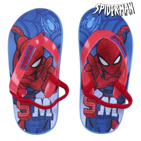 Tongs pour Enfants Spiderman Bleu