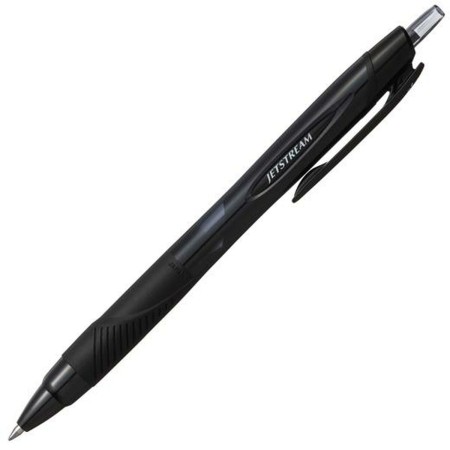Bolígrafo de tinta líquida Uni-Ball Rollerball Jestsream SXN-157S Negro 12 Unidades