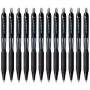 Biros à encre liquide Uni-Ball Rollerball Jestsream SXN-101 Noir 12 Unités