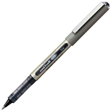 Biros à encre liquide Uni-Ball Rollerball Eye Fine UB-157 Noir 12 Unités