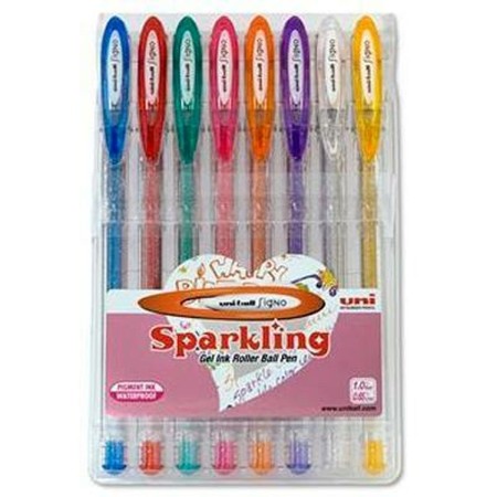 Set de Bolígrafos Uni-Ball Rollerball Signo UM-120 Multicolor