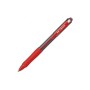 Bolígrafo de tinta líquida Uni-Ball Rollerball Laknock SN-100 Rojo 12 Unidades