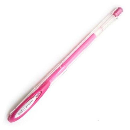 Biros à encre liquide Uni-Ball Rollerball Signo Angelic Colour UM-120AC Rose 12 Unités