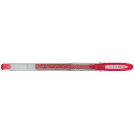 Bolígrafo de tinta líquida Uni-Ball Sparkling UM-120SP Rojo 12 Unidades