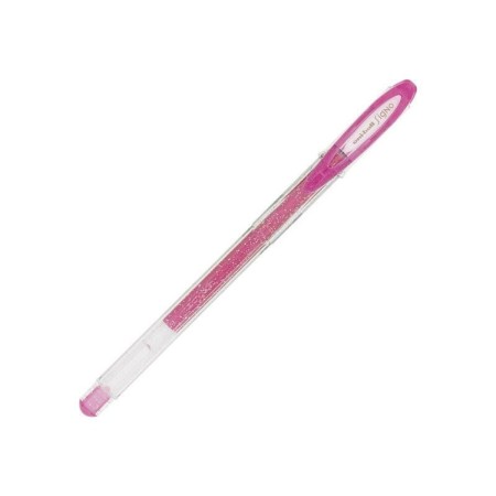 Biros à encre liquide Uni-Ball Sparkling UM-120SP Rose 12 Unités