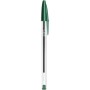 Bolígrafo Bic Cristal Original Verde 50 Unidades