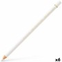 Crayons de couleur Faber-Castell Polychromos Blanc (6 Unités)