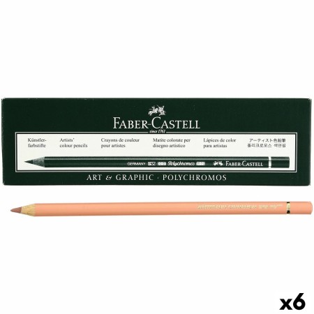 Crayons de couleur Faber-Castell Polychromos Canelle (6 Unités)