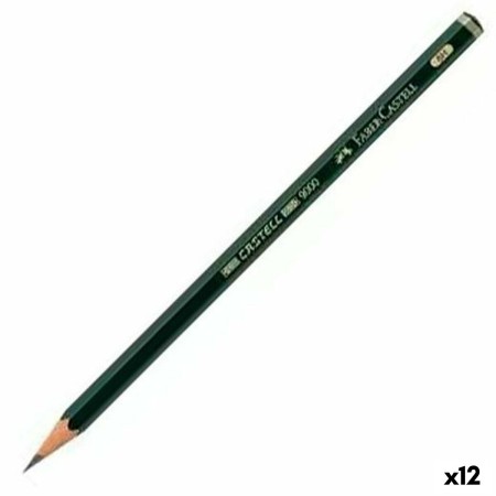 Crayon Faber-Castell 9000 Écologique 6H (12 Unités)