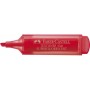 Marcador Fluorescente Faber-Castell Textliner 46 Rojo 10 Unidades