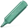 Marcador Fluorescente Faber-Castell Textliner 46 Verde 10 Unidades