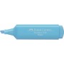 Marcador Fluorescente Faber-Castell P Textliner 1546 Pastel Azul 10 Unidades