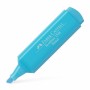 Marcador Fluorescente Faber-Castell P Textliner 1546 Pastel Azul 10 Unidades