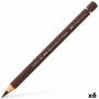Lápices de colores Faber-Castell Albrecht Dürer	Magnus Marrón (6 Unidades)