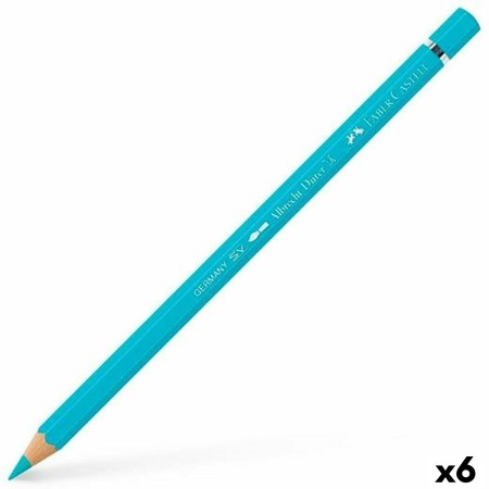 Crayons de couleur Faber-Castell Albrecht Dürer 154 Turquoise (6 Unités)