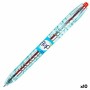 Stylo gel Pilot B2P 07 Rétractile Rouge 0,4 mm (10 Unités)